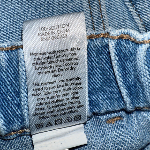 PacSun Sz M Mom Shorts Denim Beach Summer Casual Stretch Waist - Picture 5 of 8